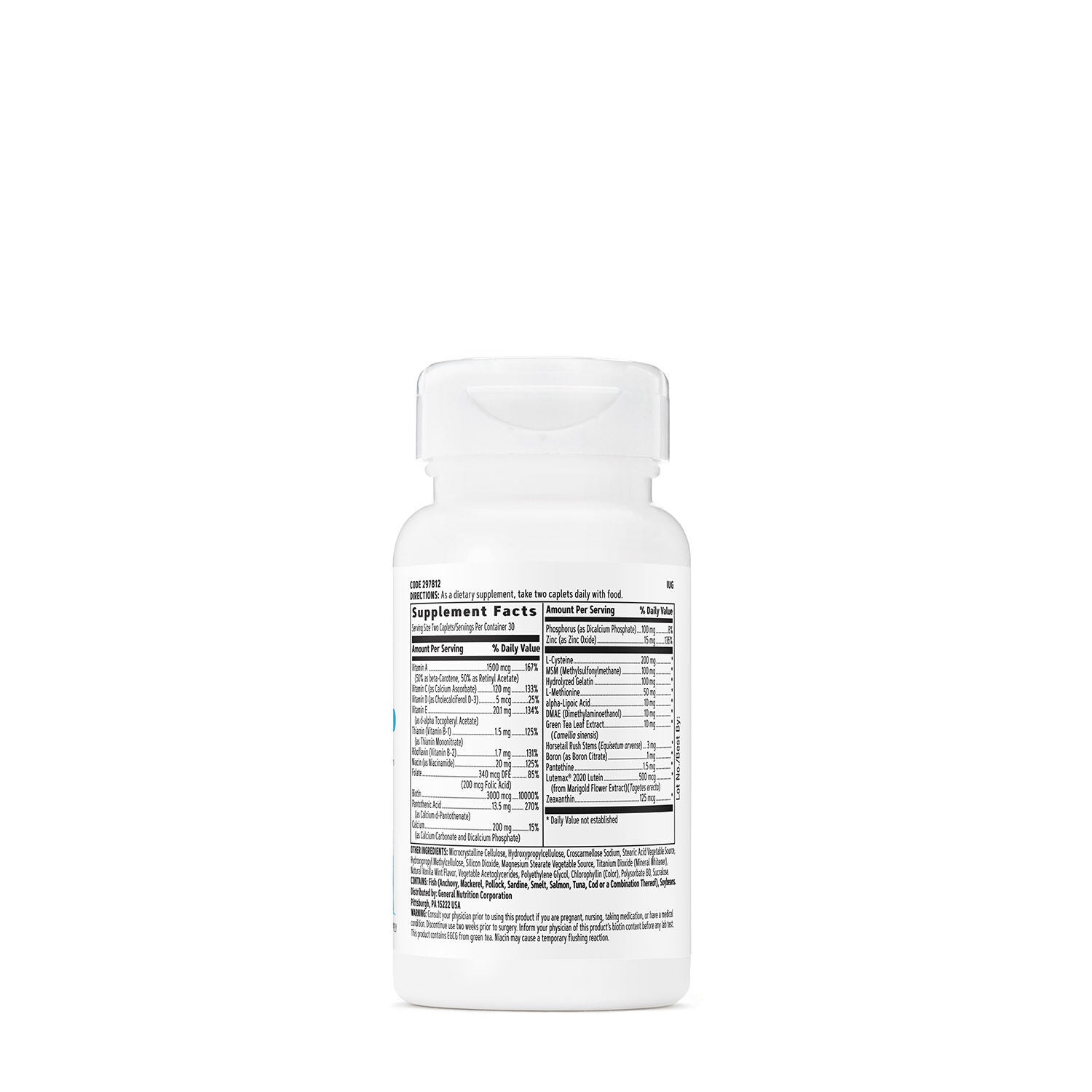 Hair Skin & Nails - 60 Caplets (30 Servings)